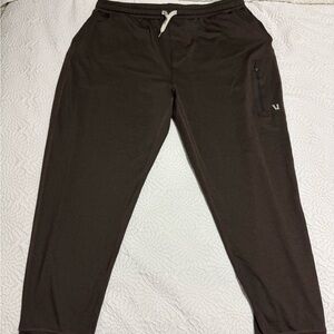 Vuori Dark Brown Joggers with Drawstring